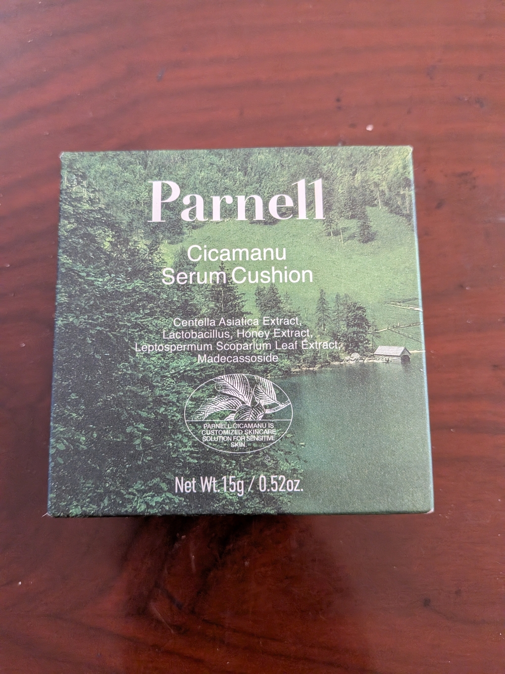 BNIB Korean Beauty.arnell Cicamanu Serum Cushion - 40C Cocoa Shade